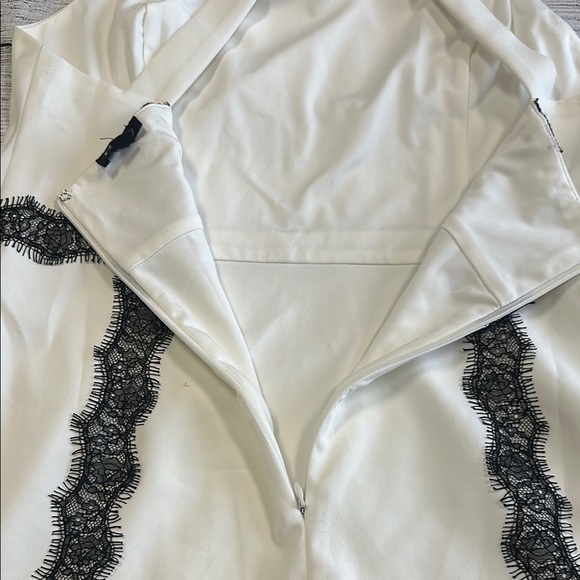 Revolve NBD Sz Large Gracious Laces Halter Fit and Flare Mini Dress - Picture 9 of 16